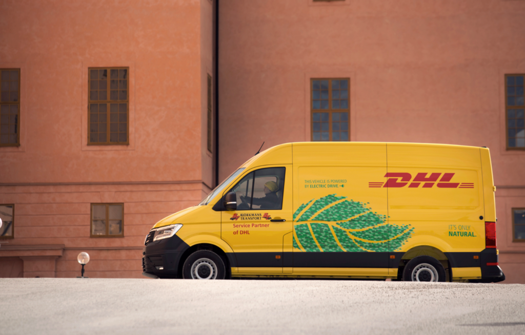 dhl skicka grönt