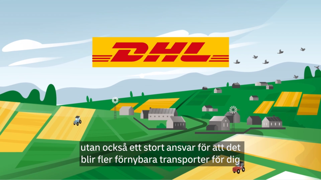 dhl skicka grönt